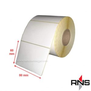 برچسب و لیبل کاغذی 90×60