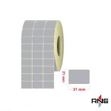 لیبل متال سایز 21×31 میلیمتر سه ردیفه