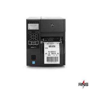 لیبل پرینتر صنعتی زبرا Zebra ZT410 300dpi (دارای Rewinder)