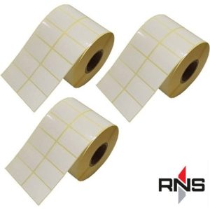 لیبل کاغذی 50×25 میلیمتر دو ردیف