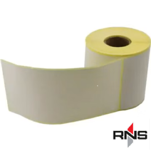 برچسب کاغذی 90×160 میلیمتر تک ردیف کم چسب