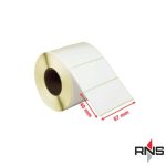 لیبل حرارتی سایز 57x40 میلیمتر